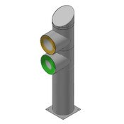 Yellow and Green stand